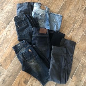 Bundle of 6 Men’s Jeans and Pants size 30